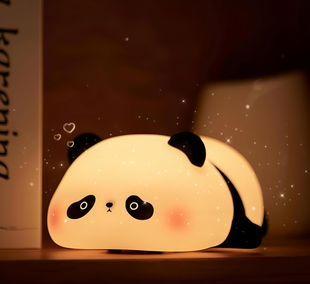 CuddleLotl™ Silicone Night Light – Tap to Glow