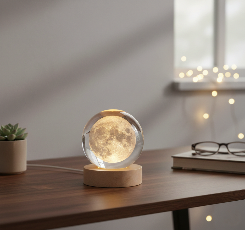 3D Crystal Lamp Ball(Assorted Design)