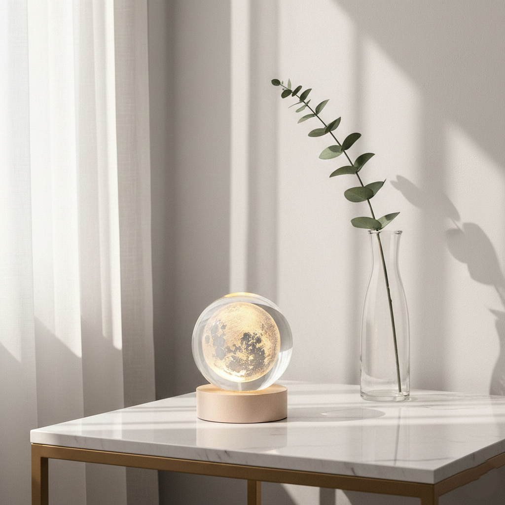 3D Crystal Lamp Ball(Assorted Design)