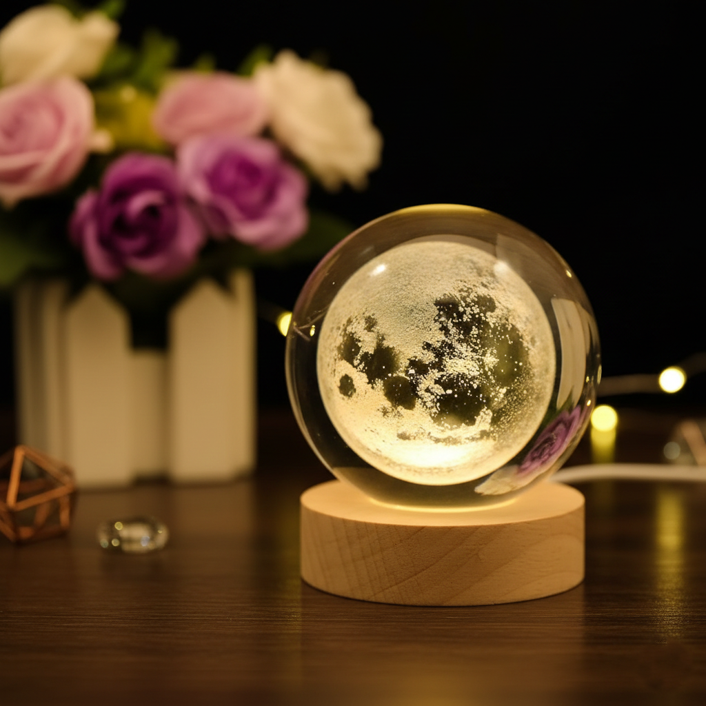 3D Crystal Lamp Ball(Assorted Design)