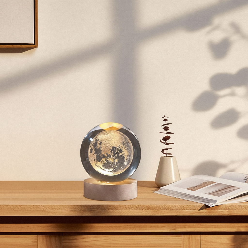 3D Crystal Lamp Ball(Assorted Design)