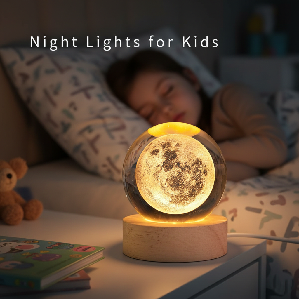 3D Crystal Lamp Ball(Assorted Design)