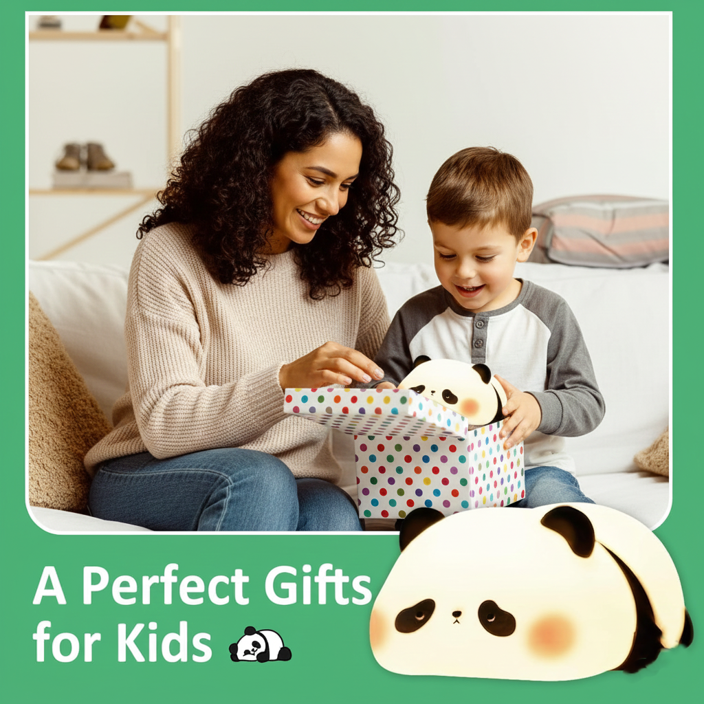 CuddleLotl™ Silicone Night Light – Tap to Glow